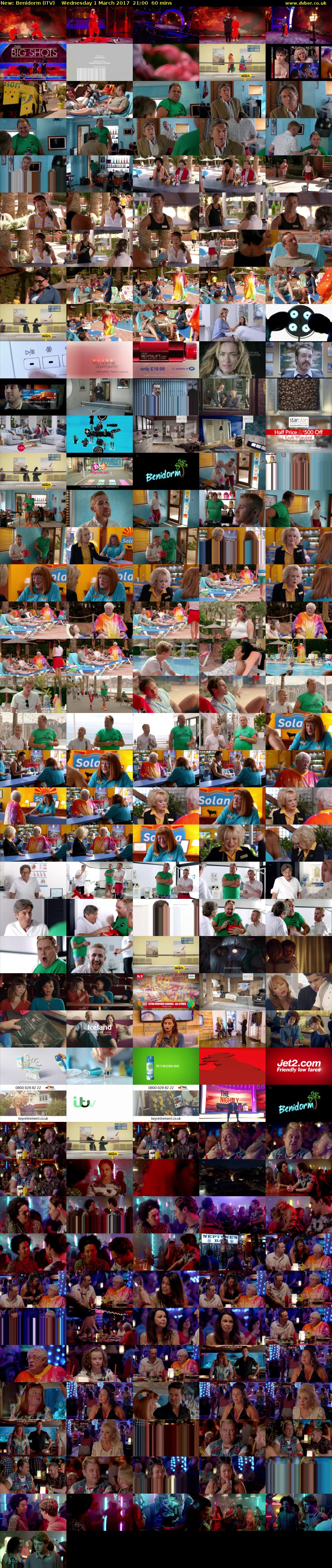 Benidorm (ITV) Wednesday 1 March 2017 21:00 - 22:00