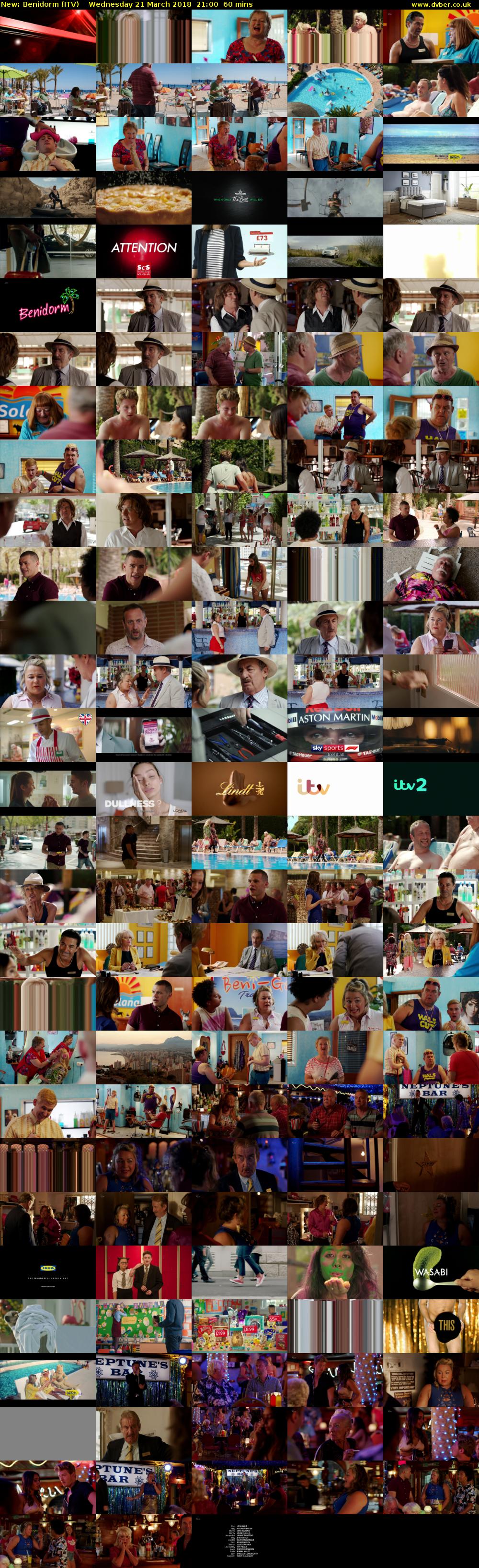 Benidorm (ITV) Wednesday 21 March 2018 21:00 - 22:00