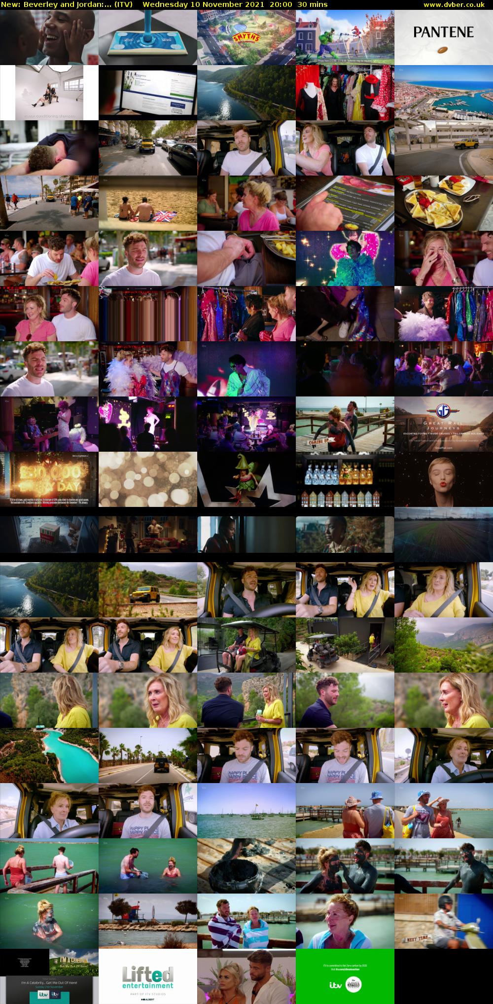 Beverley and Jordan:... (ITV) Wednesday 10 November 2021 20:00 - 20:30