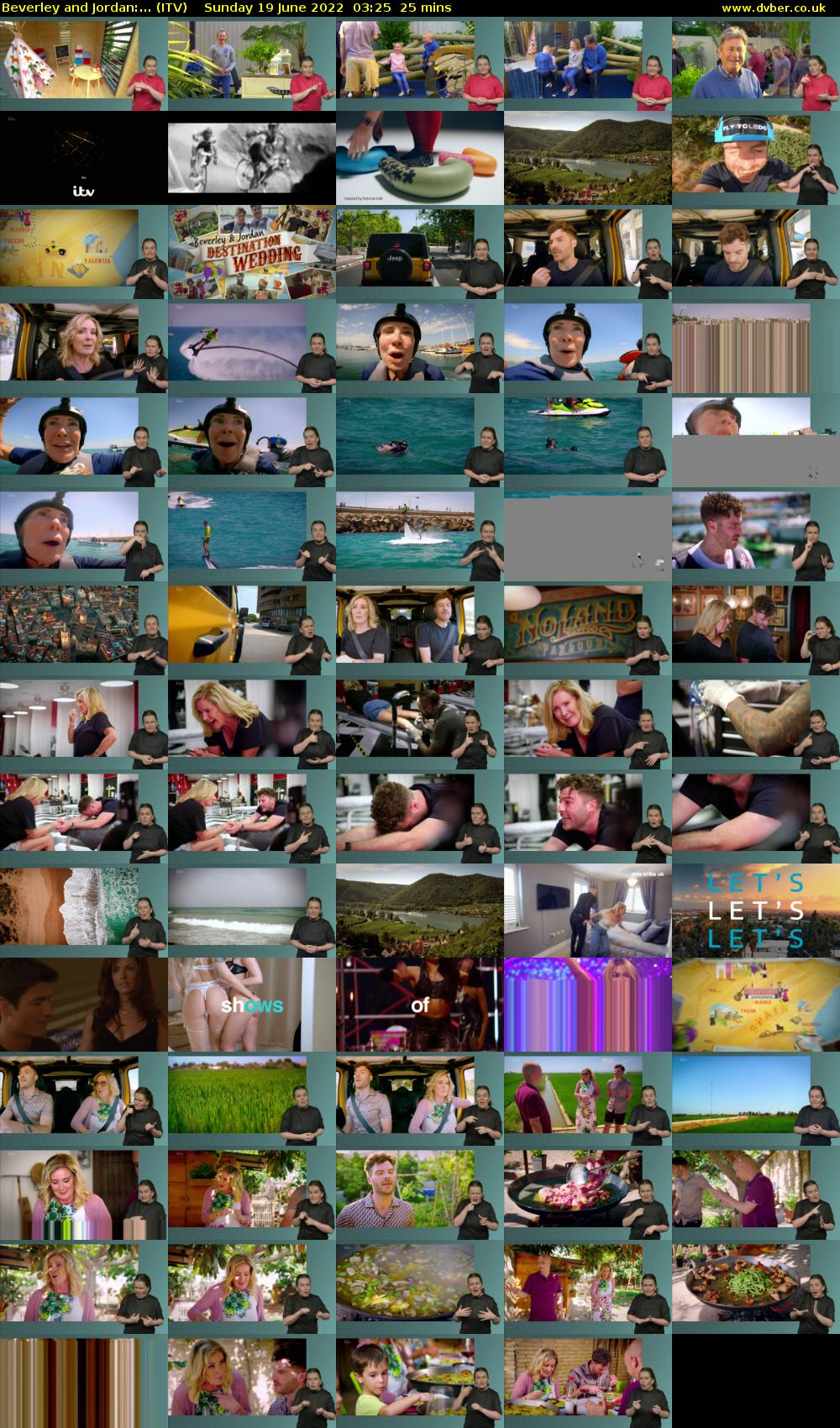 Beverley and Jordan:... (ITV) Sunday 19 June 2022 03:25 - 03:50