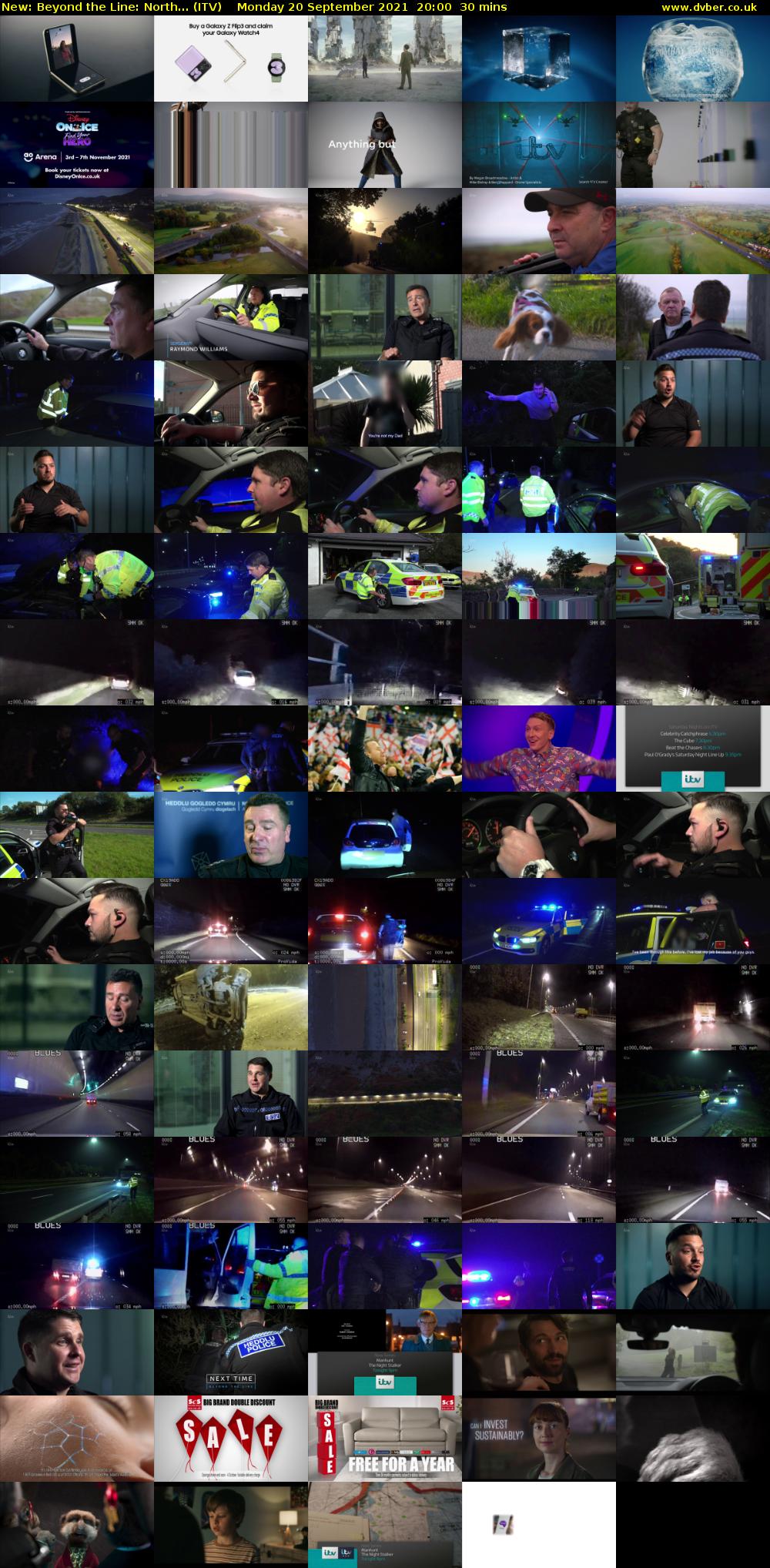 Beyond the Line: North... (ITV) Monday 20 September 2021 20:00 - 20:30