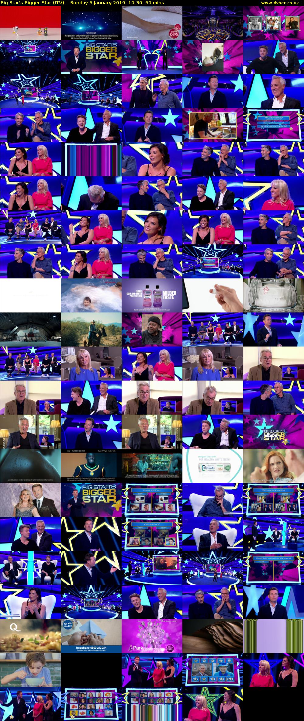 Big Star's Bigger Star (ITV) Sunday 6 January 2019 10:30 - 11:30