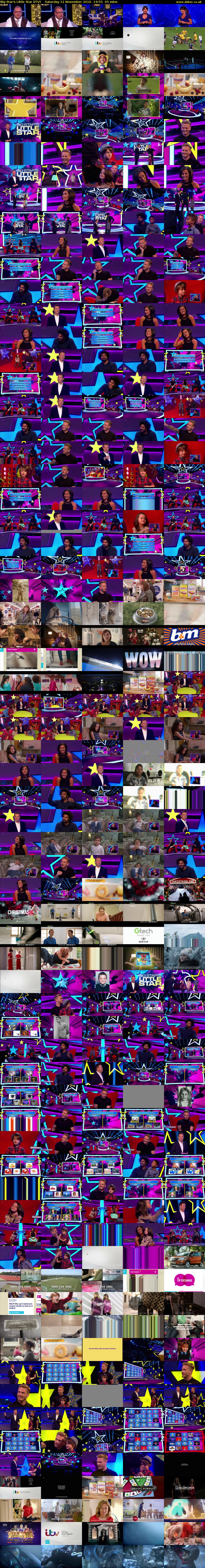 Big Star's Little Star (ITV) Saturday 12 November 2016 14:55 - 16:00