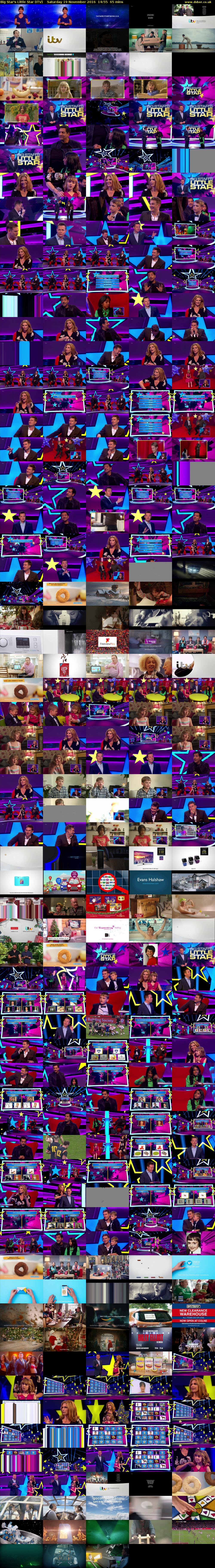 Big Star's Little Star (ITV) Saturday 19 November 2016 14:55 - 16:00