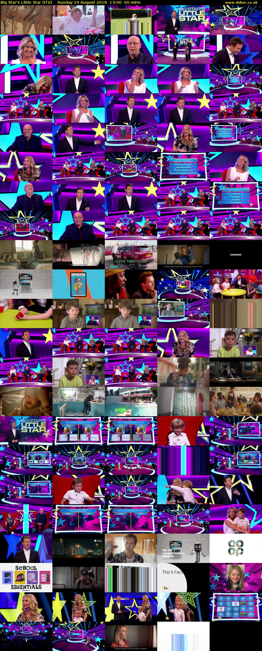 Big Star's Little Star (ITV) Sunday 19 August 2018 13:00 - 14:00