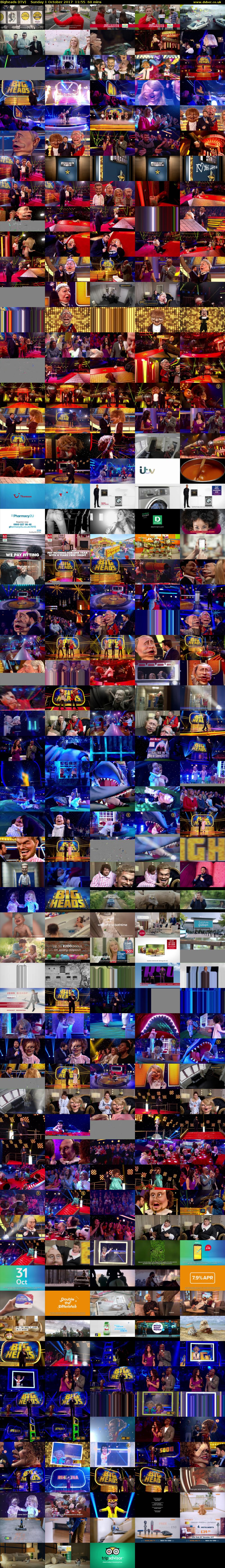 Bigheads (ITV) Sunday 1 October 2017 11:55 - 12:55