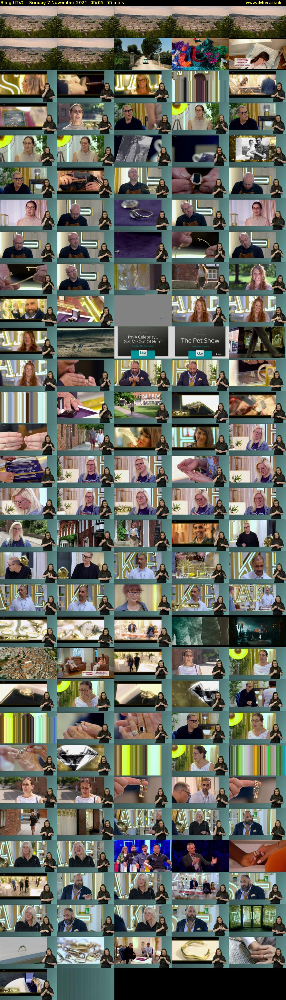 Bling (ITV) Sunday 7 November 2021 05:05 - 06:00