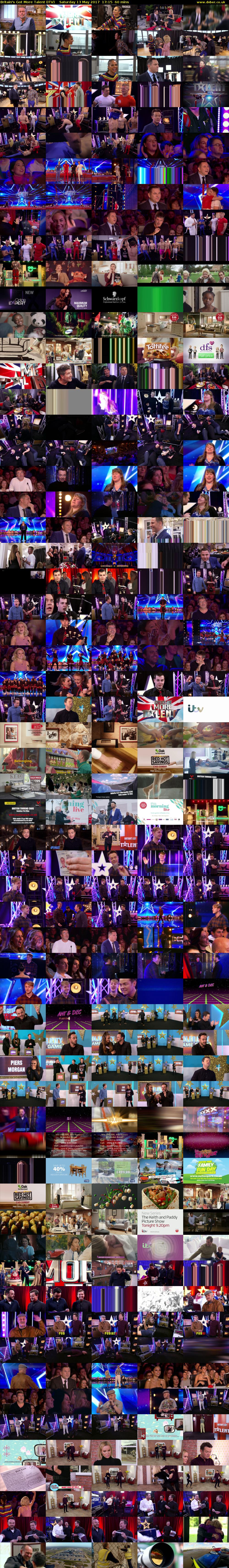 Britain's Got More Talent (ITV) Saturday 13 May 2017 17:15 - 18:15