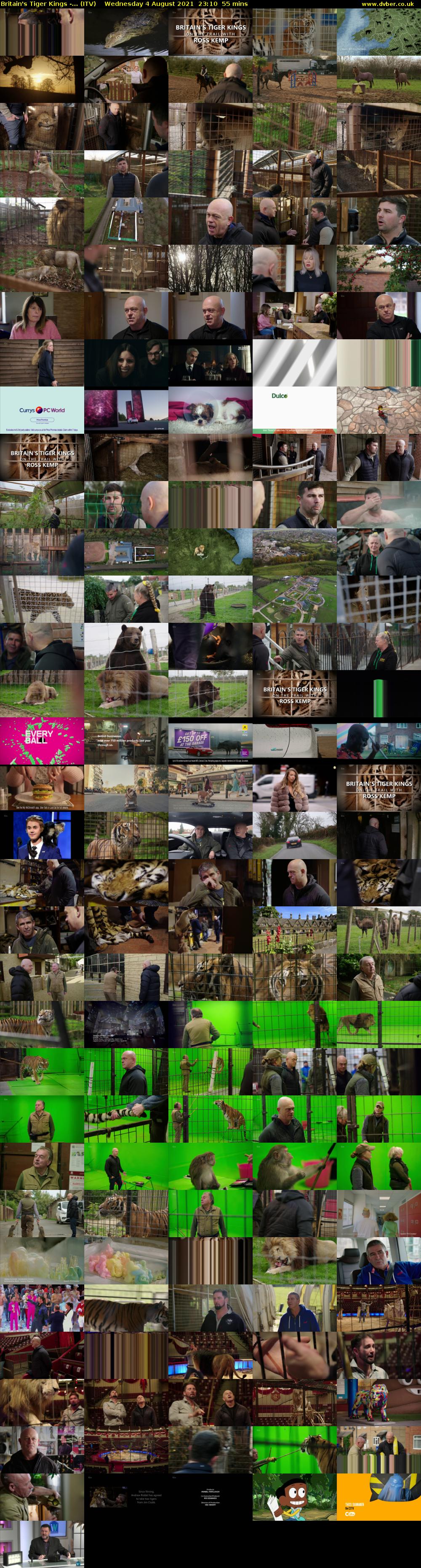 Britain's Tiger Kings -... (ITV) Wednesday 4 August 2021 23:10 - 00:05