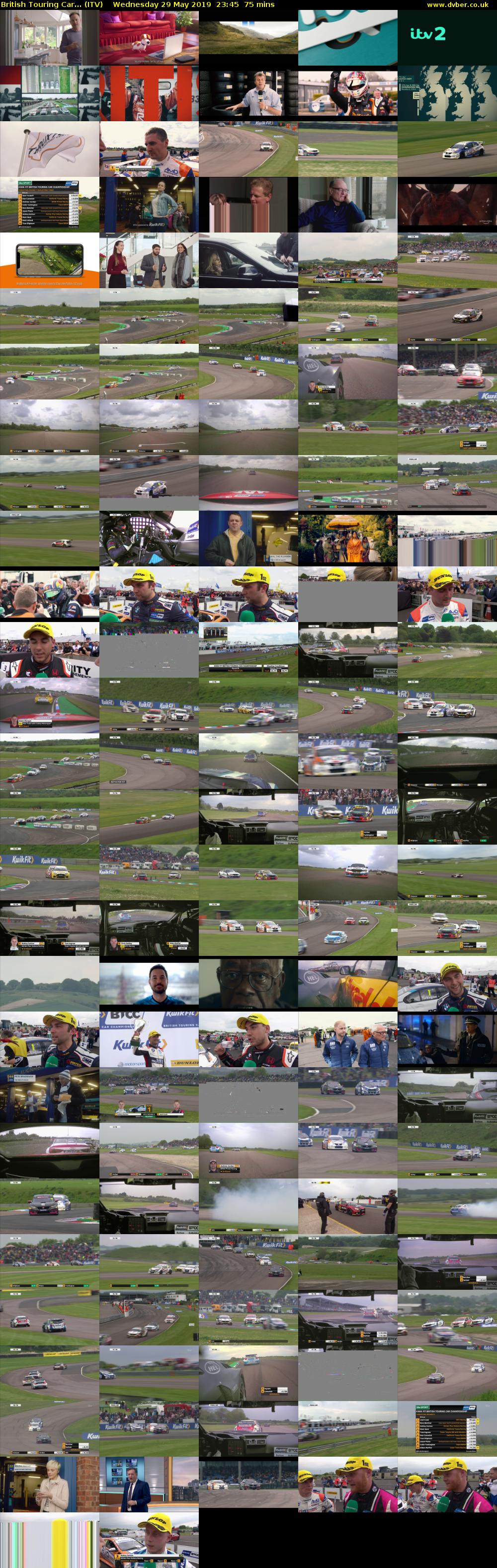 British Touring Car... (ITV) Wednesday 29 May 2019 23:45 - 01:00