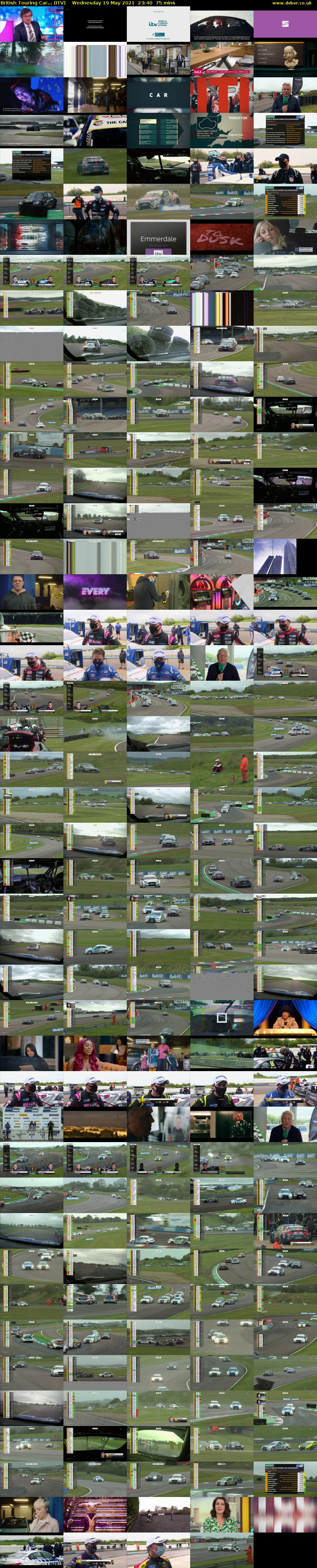 British Touring Car... (ITV) Wednesday 19 May 2021 23:40 - 00:55