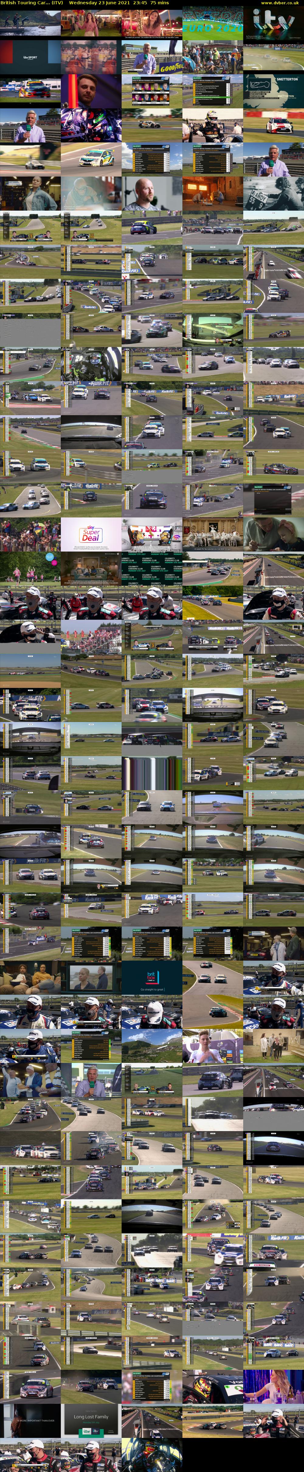 British Touring Car... (ITV) Wednesday 23 June 2021 23:45 - 01:00