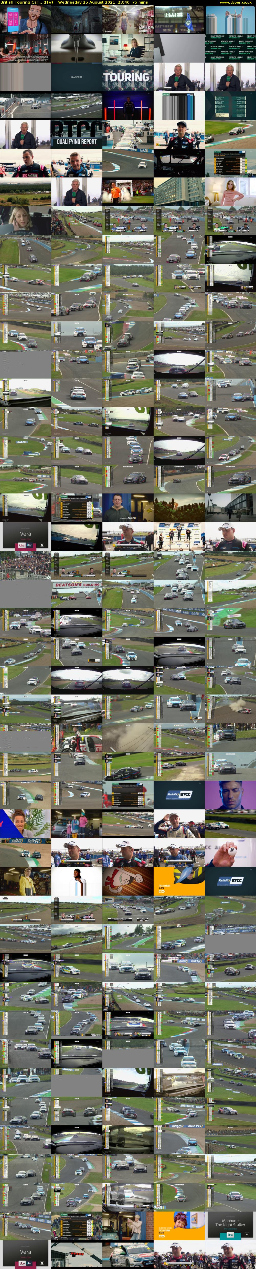 British Touring Car... (ITV) Wednesday 25 August 2021 23:40 - 00:55