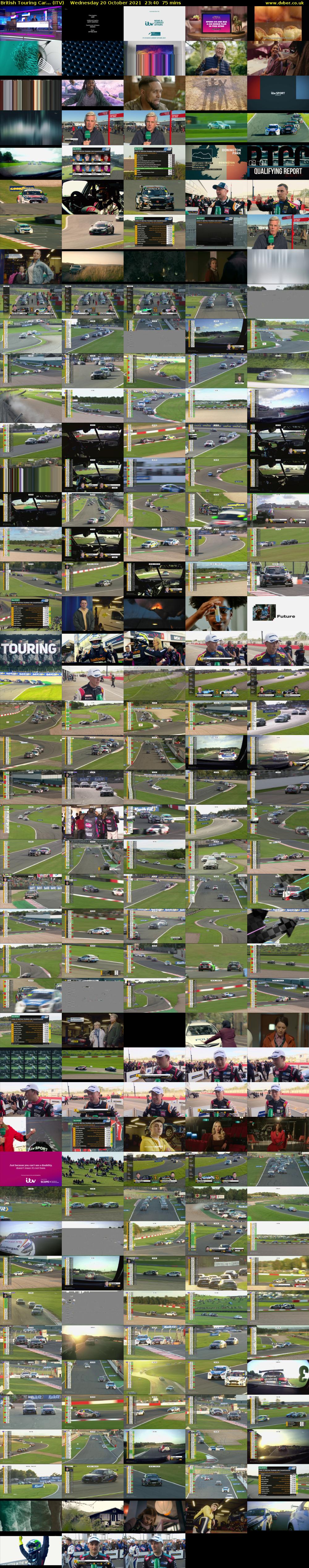British Touring Car... (ITV) Wednesday 20 October 2021 23:40 - 00:55