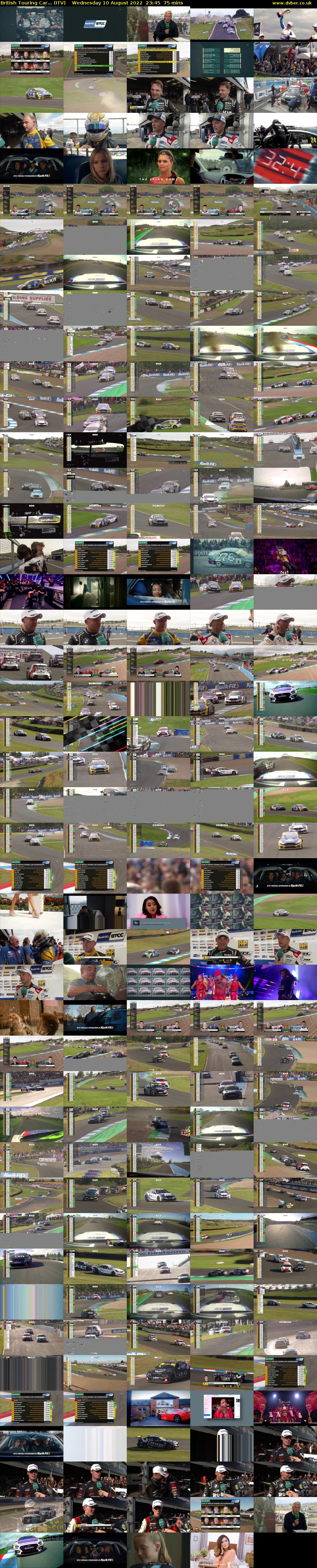 British Touring Car... (ITV) Wednesday 10 August 2022 23:45 - 01:00