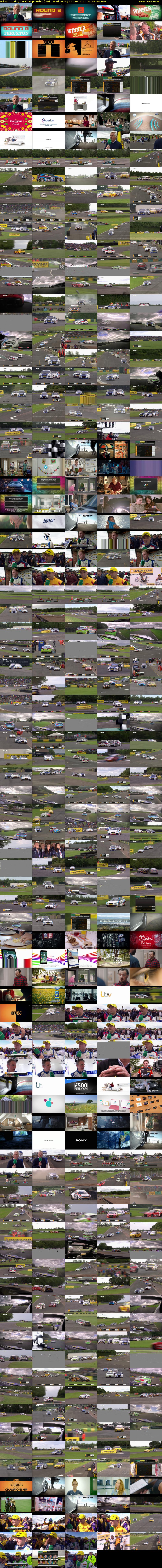 British Touring Car Championship (ITV) Wednesday 21 June 2017 23:45 - 01:05