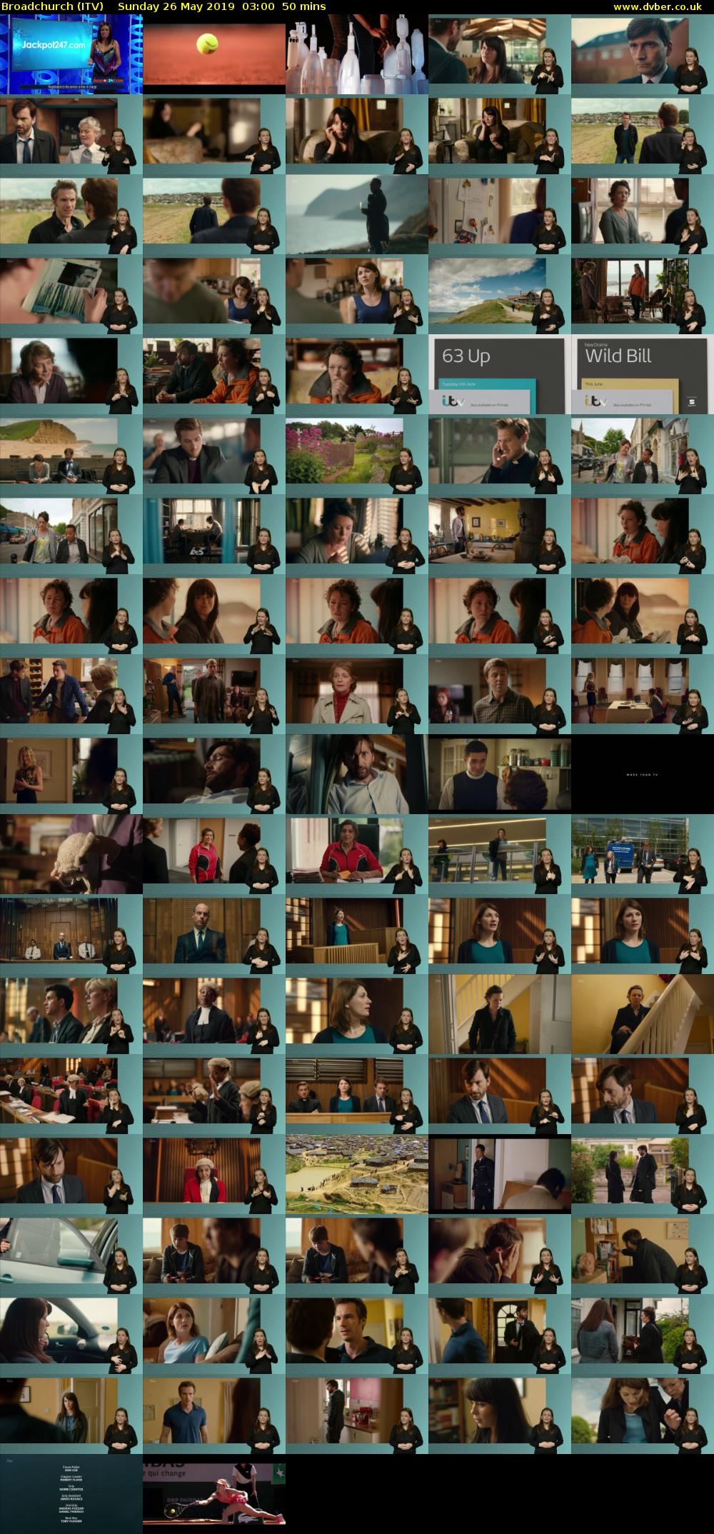 Broadchurch (ITV) Sunday 26 May 2019 03:00 - 03:50