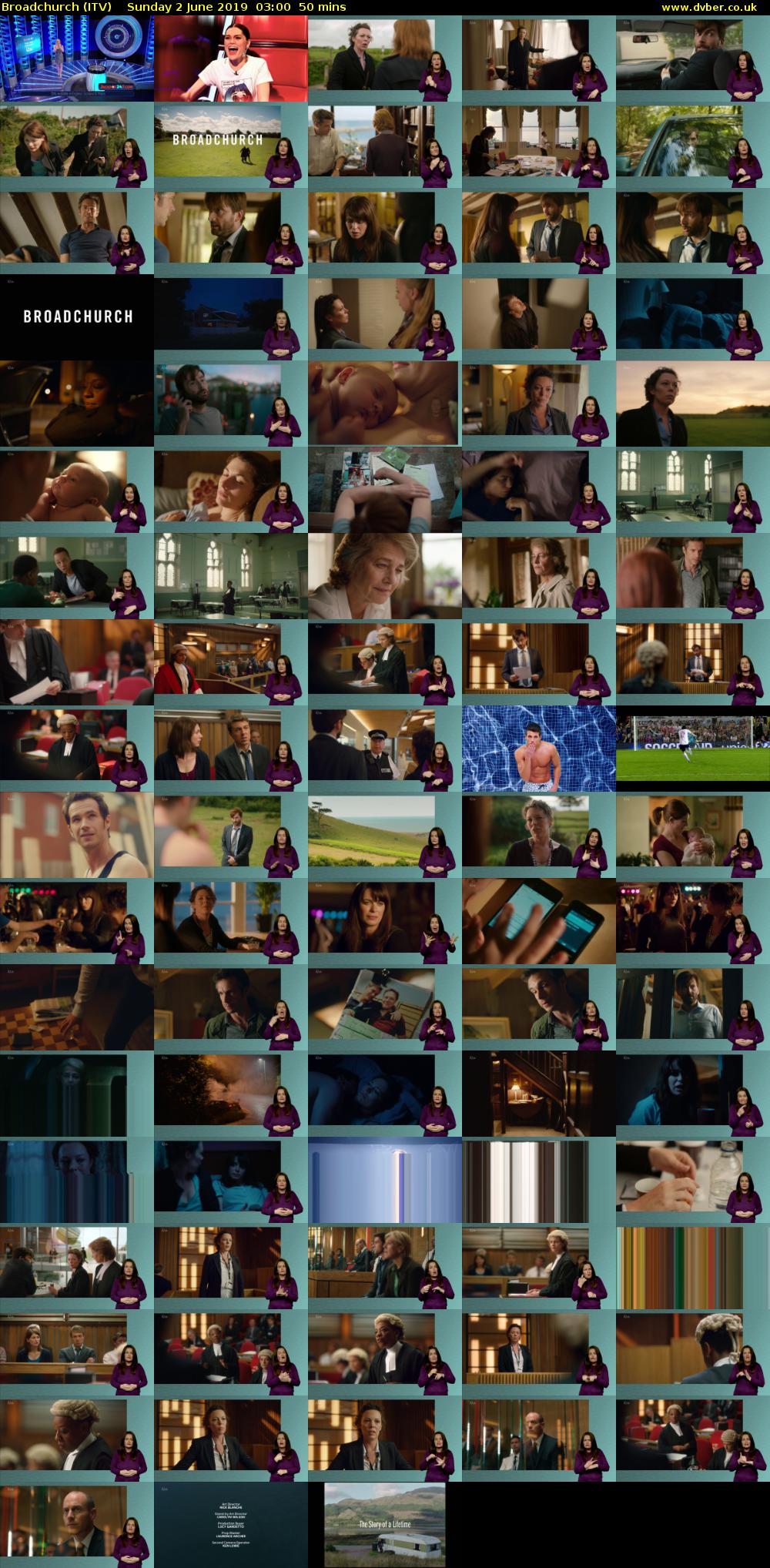 Broadchurch (ITV) Sunday 2 June 2019 03:00 - 03:50