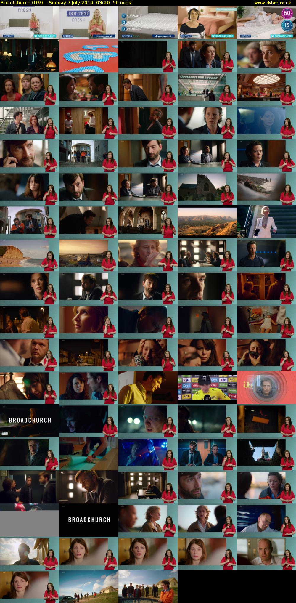 Broadchurch (ITV) Sunday 7 July 2019 03:20 - 04:10
