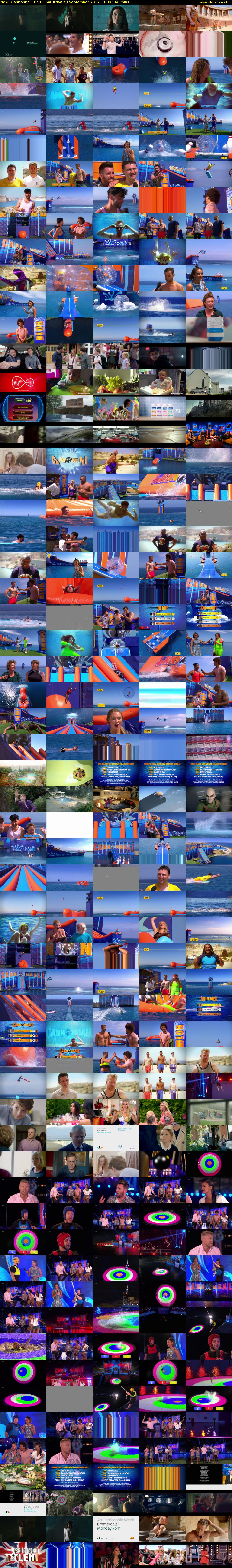Cannonball (ITV) Saturday 23 September 2017 18:00 - 19:00