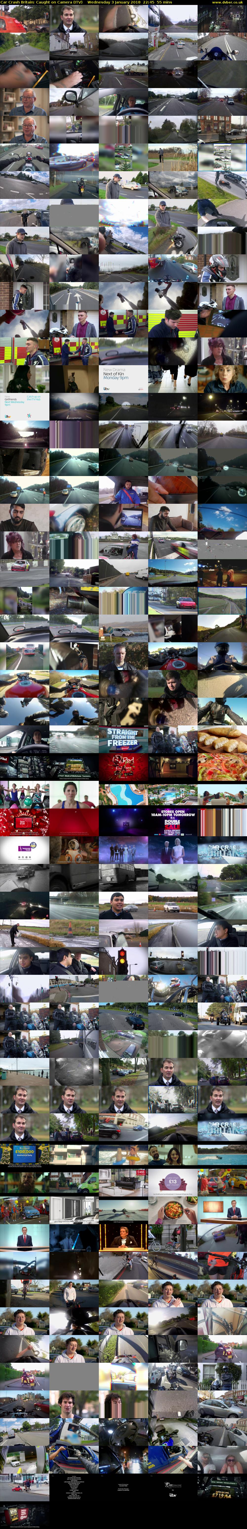 Car Crash Britain: Caught on Camera (ITV) Wednesday 3 January 2018 22:45 - 23:40