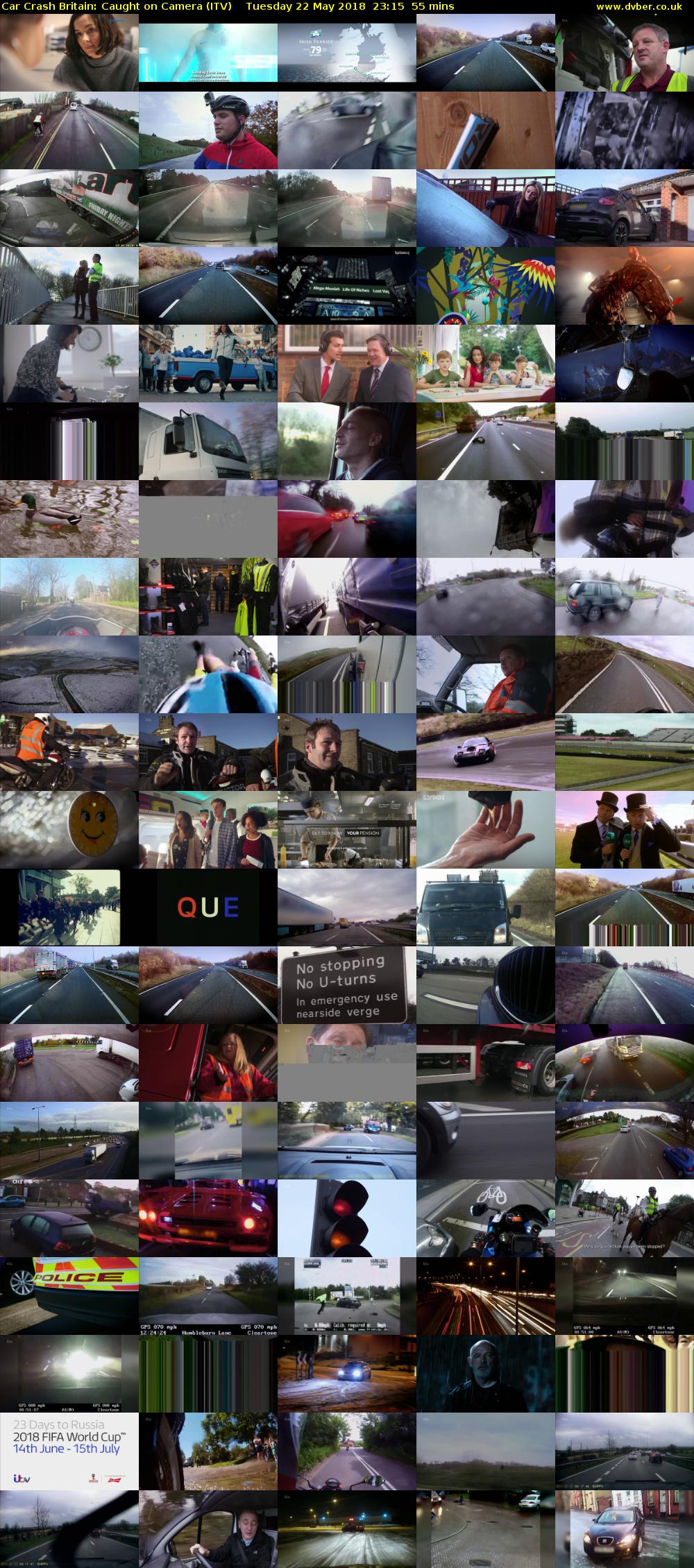 Car Crash Britain: Caught on Camera (ITV) Tuesday 22 May 2018 23:15 - 00:10