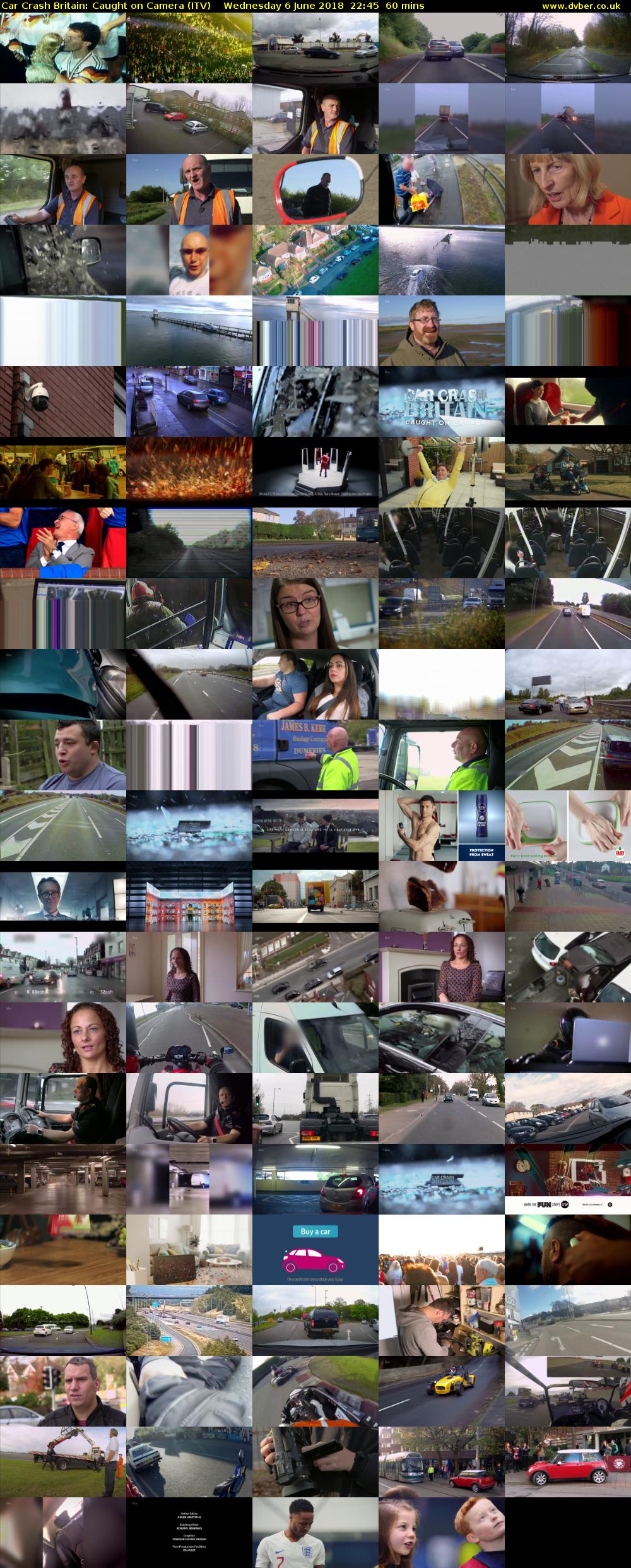 Car Crash Britain: Caught on Camera (ITV) Wednesday 6 June 2018 22:45 - 23:45