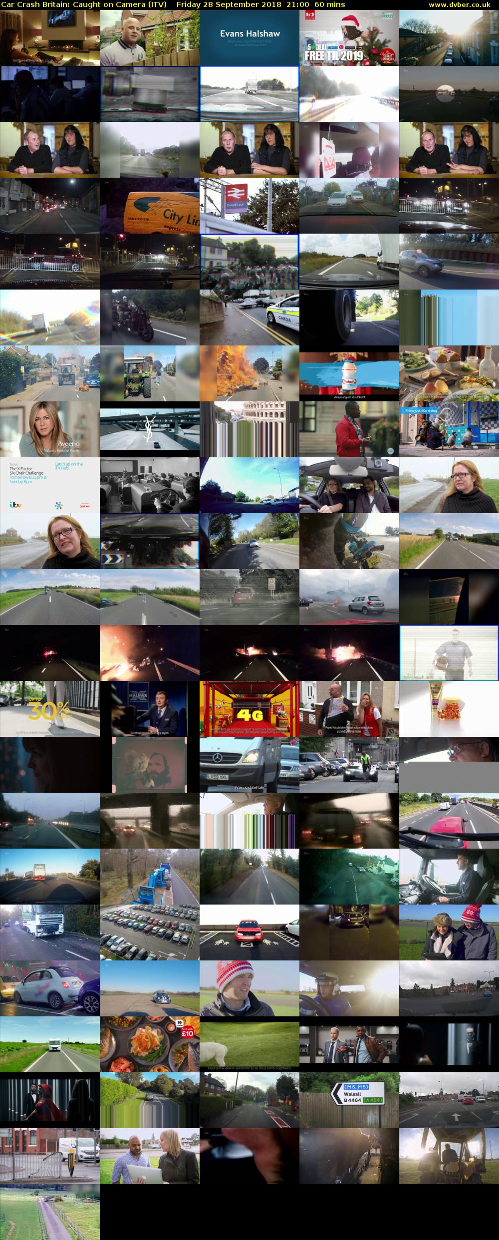Car Crash Britain: Caught on Camera (ITV) Friday 28 September 2018 21:00 - 22:00