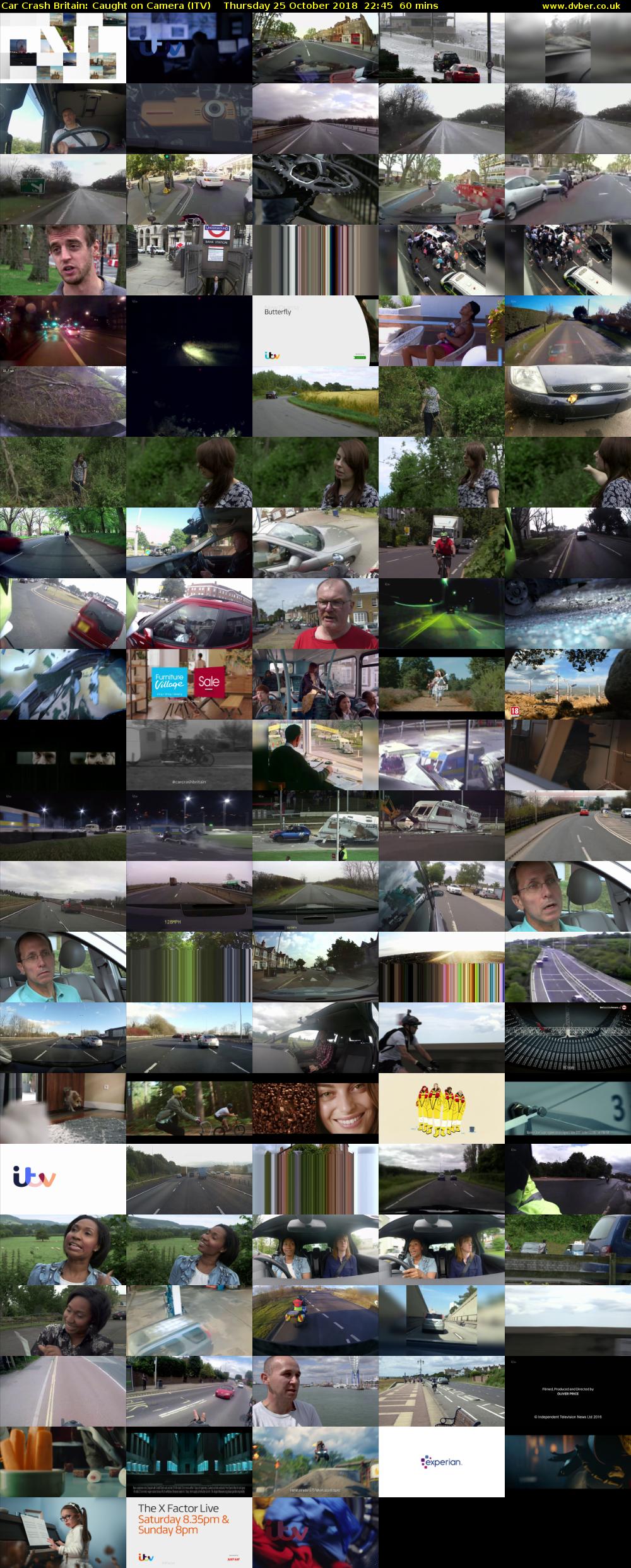 Car Crash Britain: Caught on Camera (ITV) Thursday 25 October 2018 22:45 - 23:45