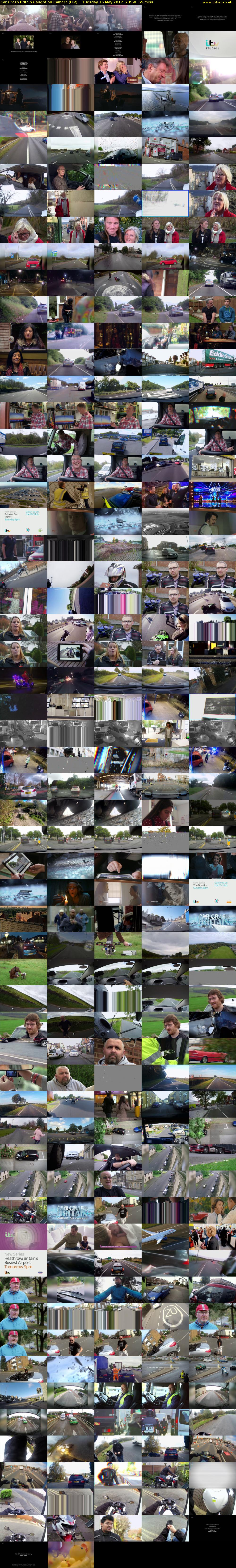 Car Crash Britain Caught on Camera (ITV) Tuesday 16 May 2017 23:50 - 00:45