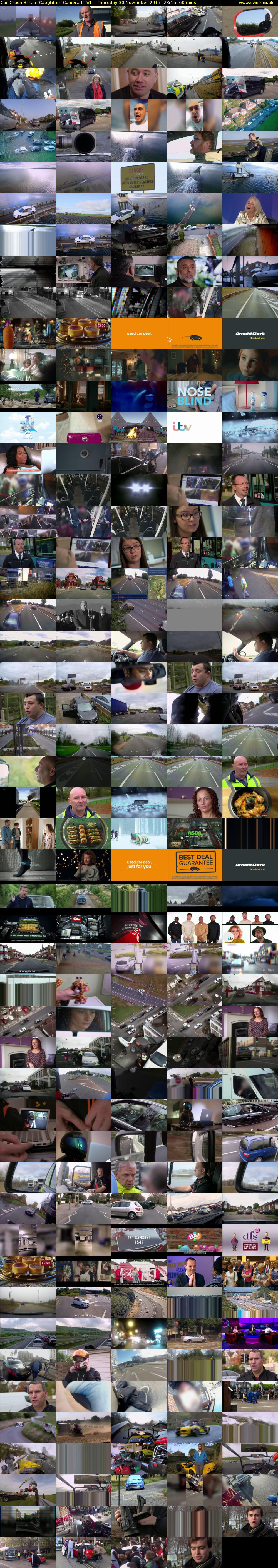 Car Crash Britain Caught on Camera (ITV) Thursday 30 November 2017 23:15 - 00:15