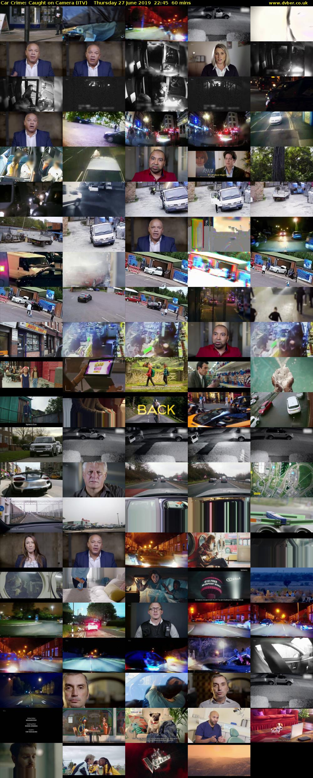 Car Crime: Caught on Camera (ITV) Thursday 27 June 2019 22:45 - 23:45