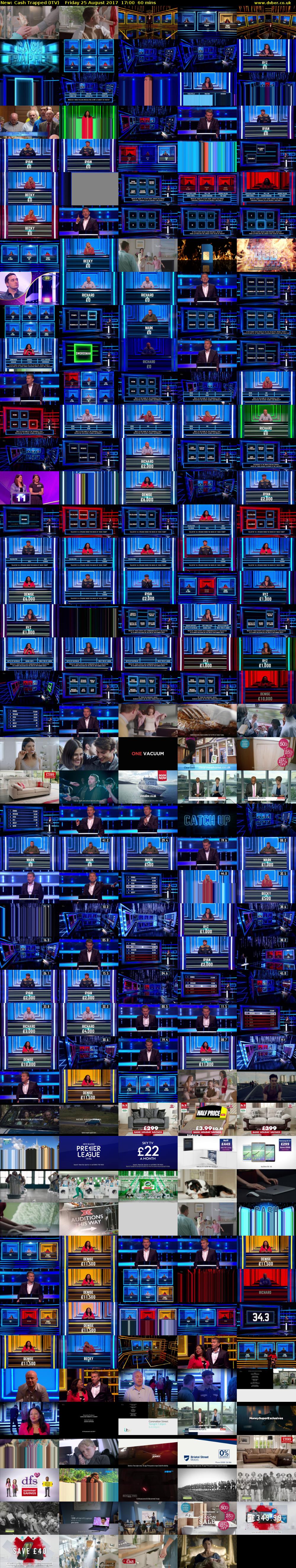 Cash Trapped (ITV) Friday 25 August 2017 17:00 - 18:00