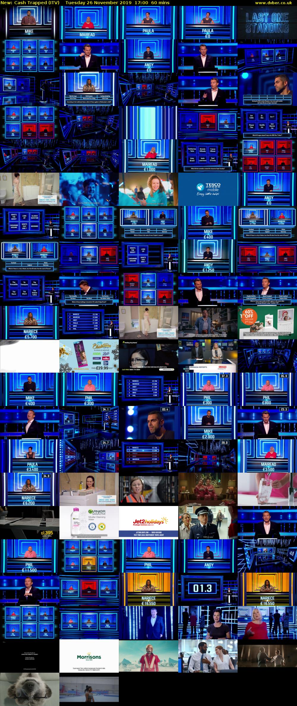 Cash Trapped (ITV) Tuesday 26 November 2019 17:00 - 18:00