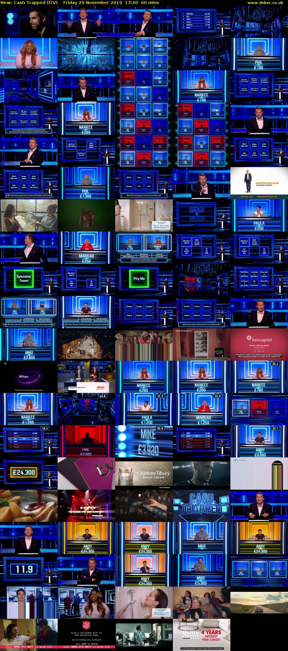 Cash Trapped (ITV) Friday 29 November 2019 17:00 - 18:00