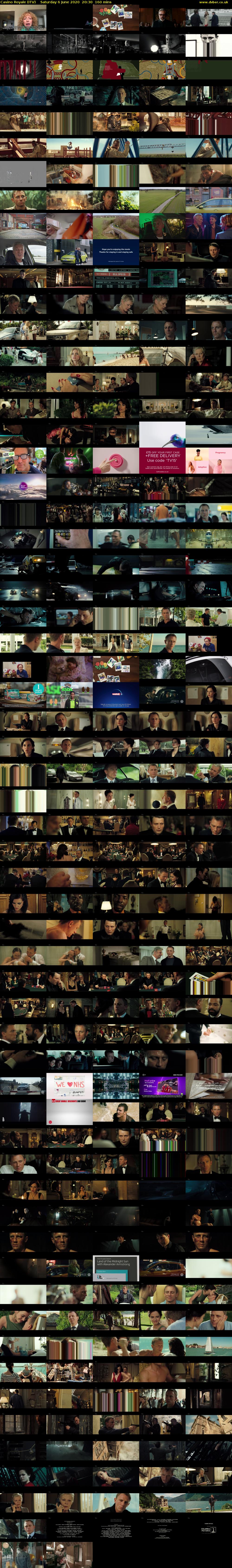 Casino Royale (ITV) Saturday 6 June 2020 20:30 - 23:10