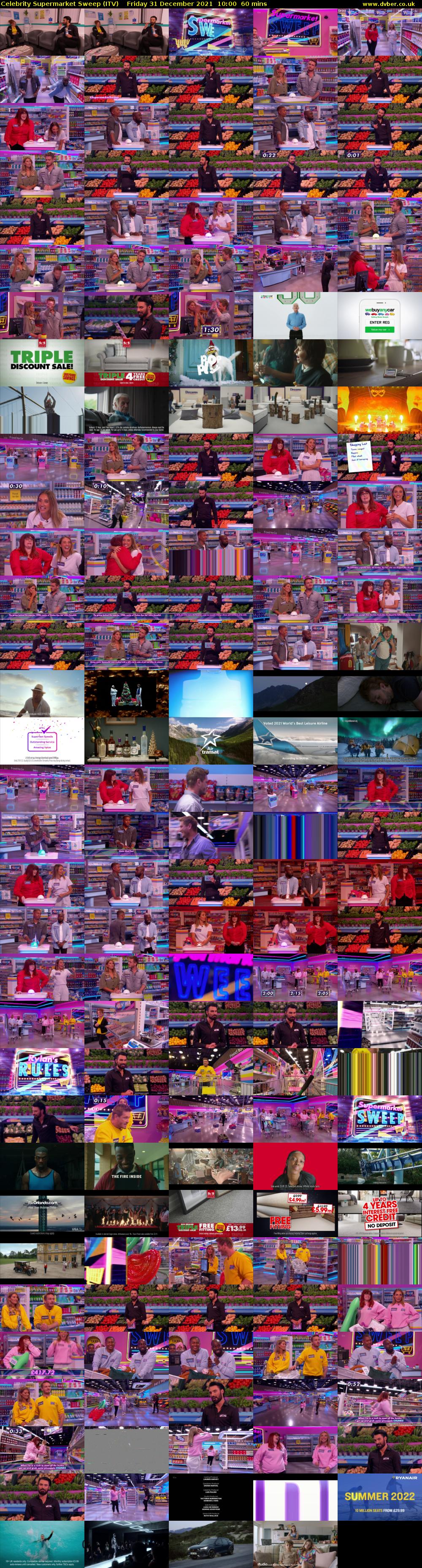 Celebrity Supermarket Sweep (ITV) Friday 31 December 2021 10:00 - 11:00