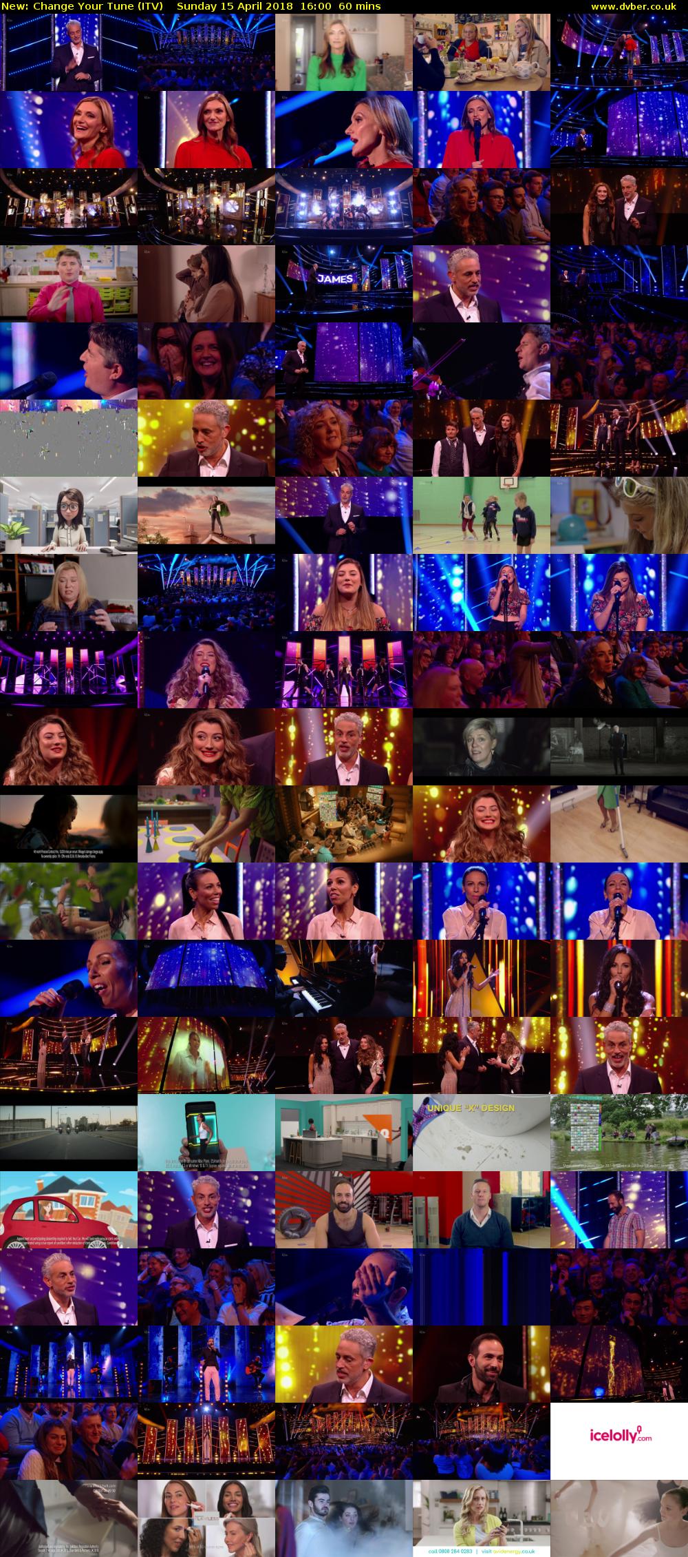 Change Your Tune (ITV) Sunday 15 April 2018 16:00 - 17:00