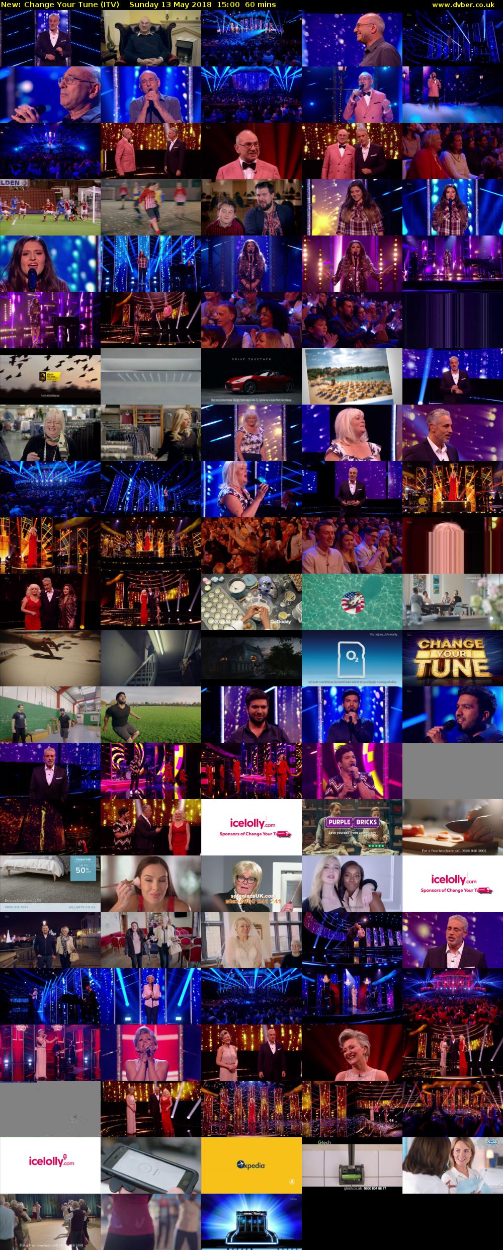 Change Your Tune (ITV) Sunday 13 May 2018 15:00 - 16:00