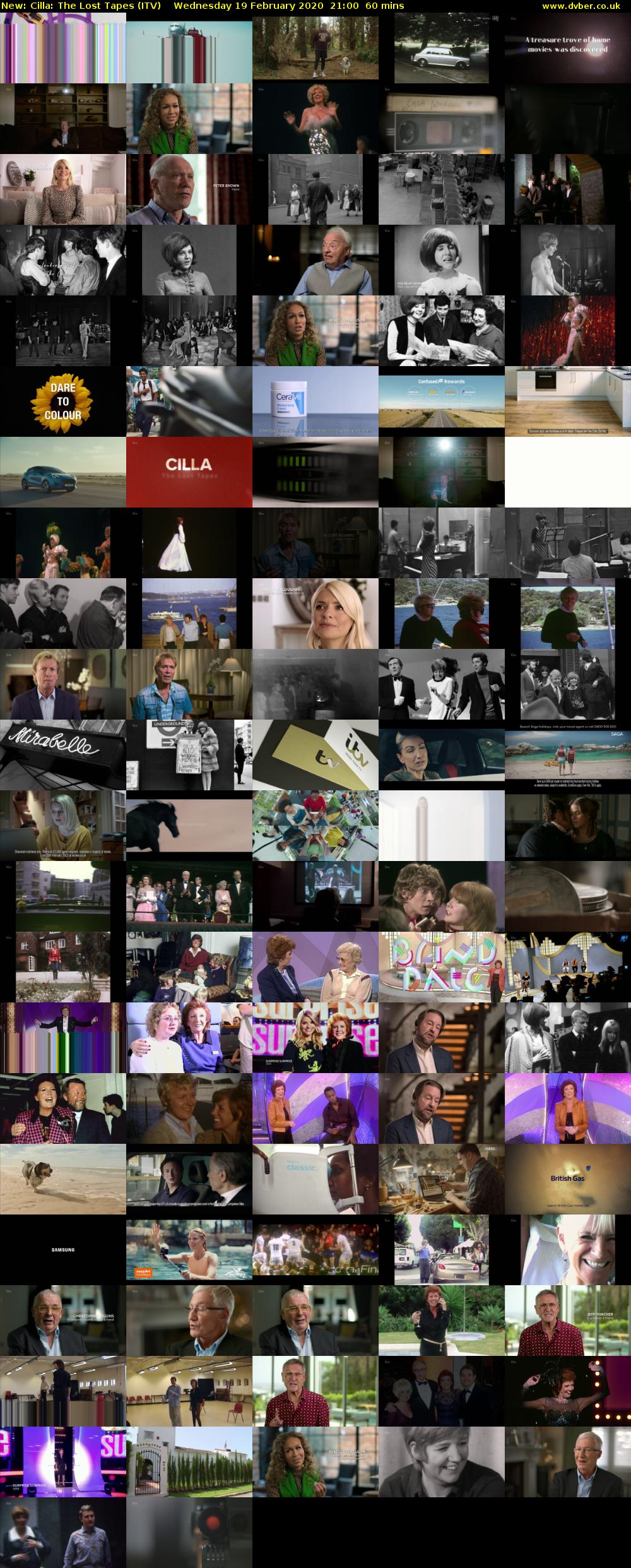 Cilla: The Lost Tapes (ITV) Wednesday 19 February 2020 21:00 - 22:00