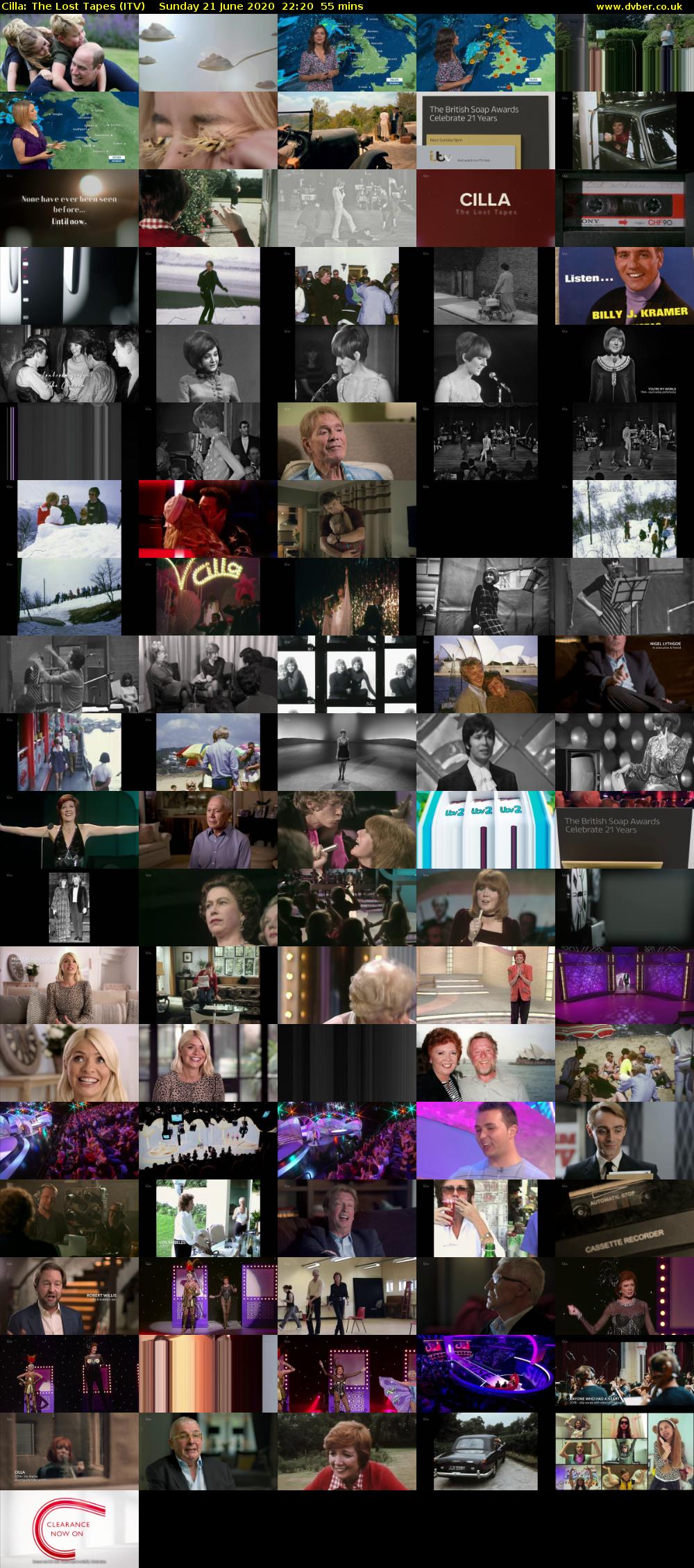 Cilla: The Lost Tapes (ITV) Sunday 21 June 2020 22:20 - 23:15