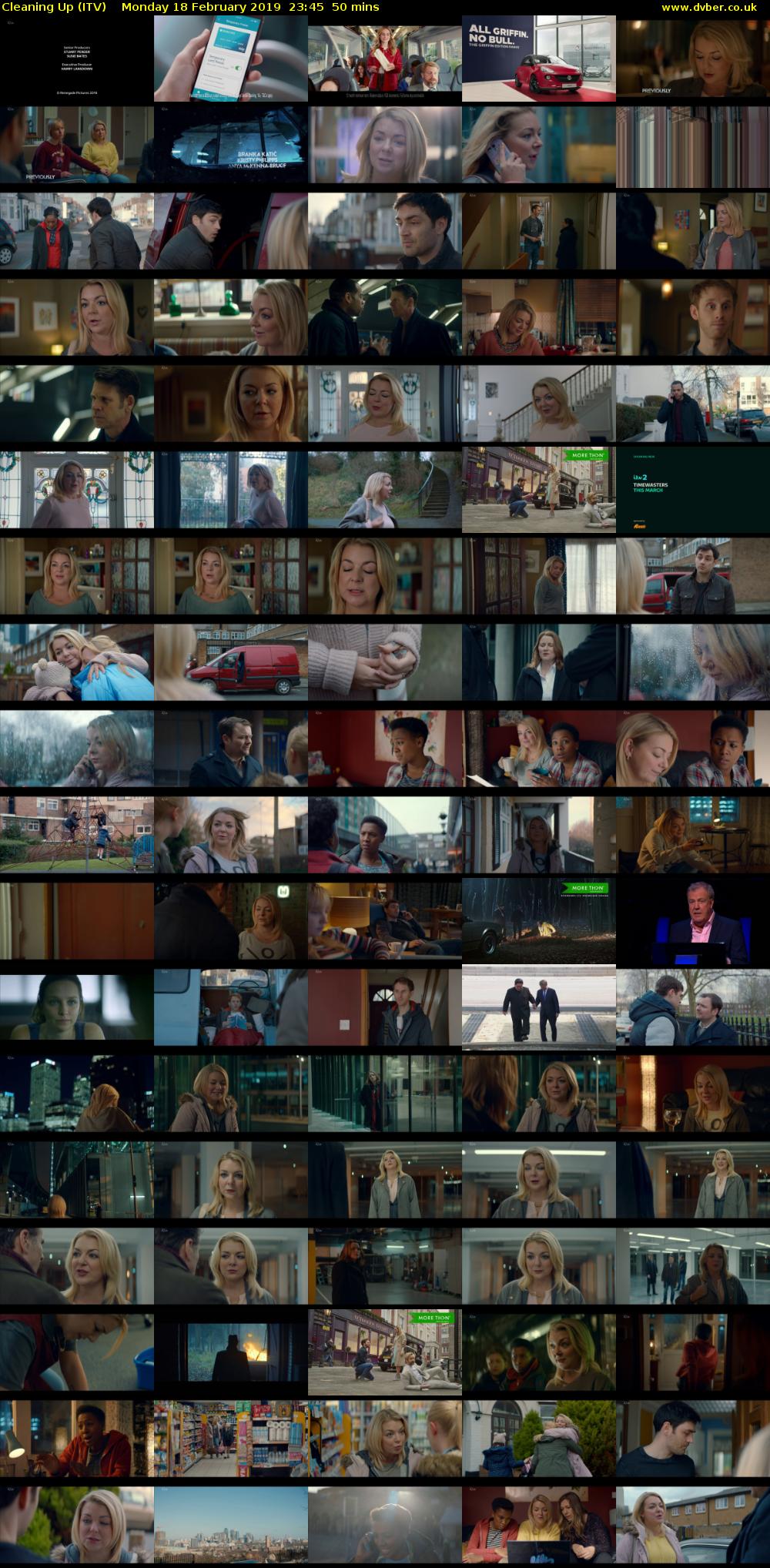 Cleaning Up (ITV) Monday 18 February 2019 23:45 - 00:35
