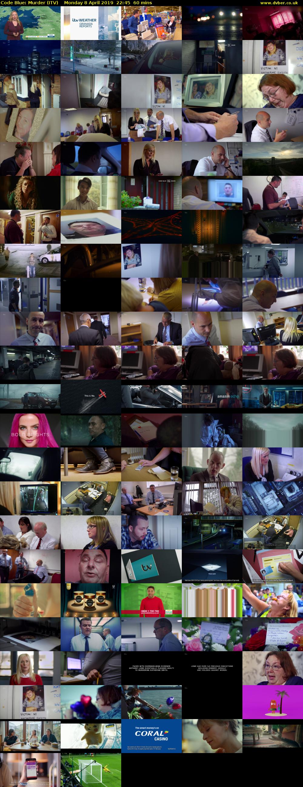 Code Blue: Murder (ITV) Monday 8 April 2019 22:45 - 23:45