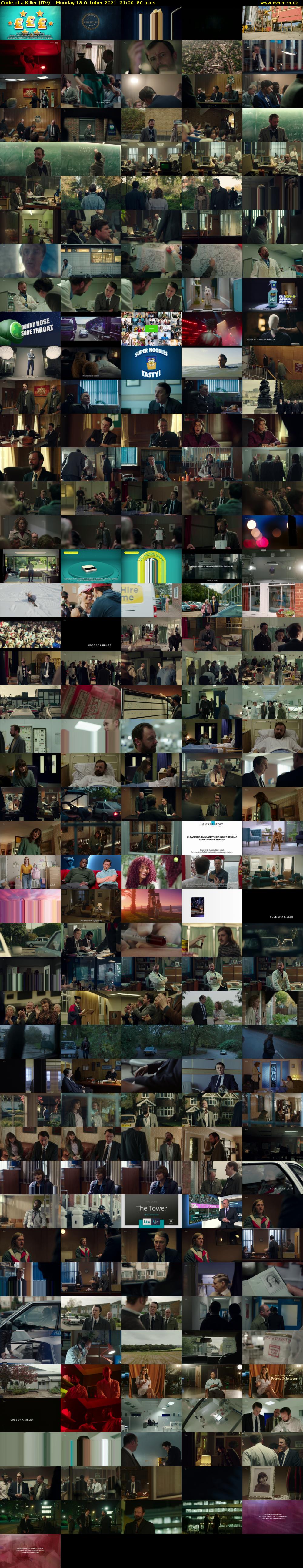 Code of a Killer (ITV) Monday 18 October 2021 21:00 - 22:20