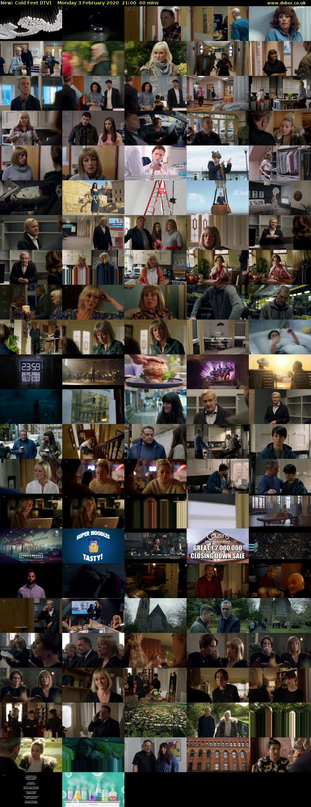 Cold Feet (ITV) Monday 3 February 2020 21:00 - 22:00
