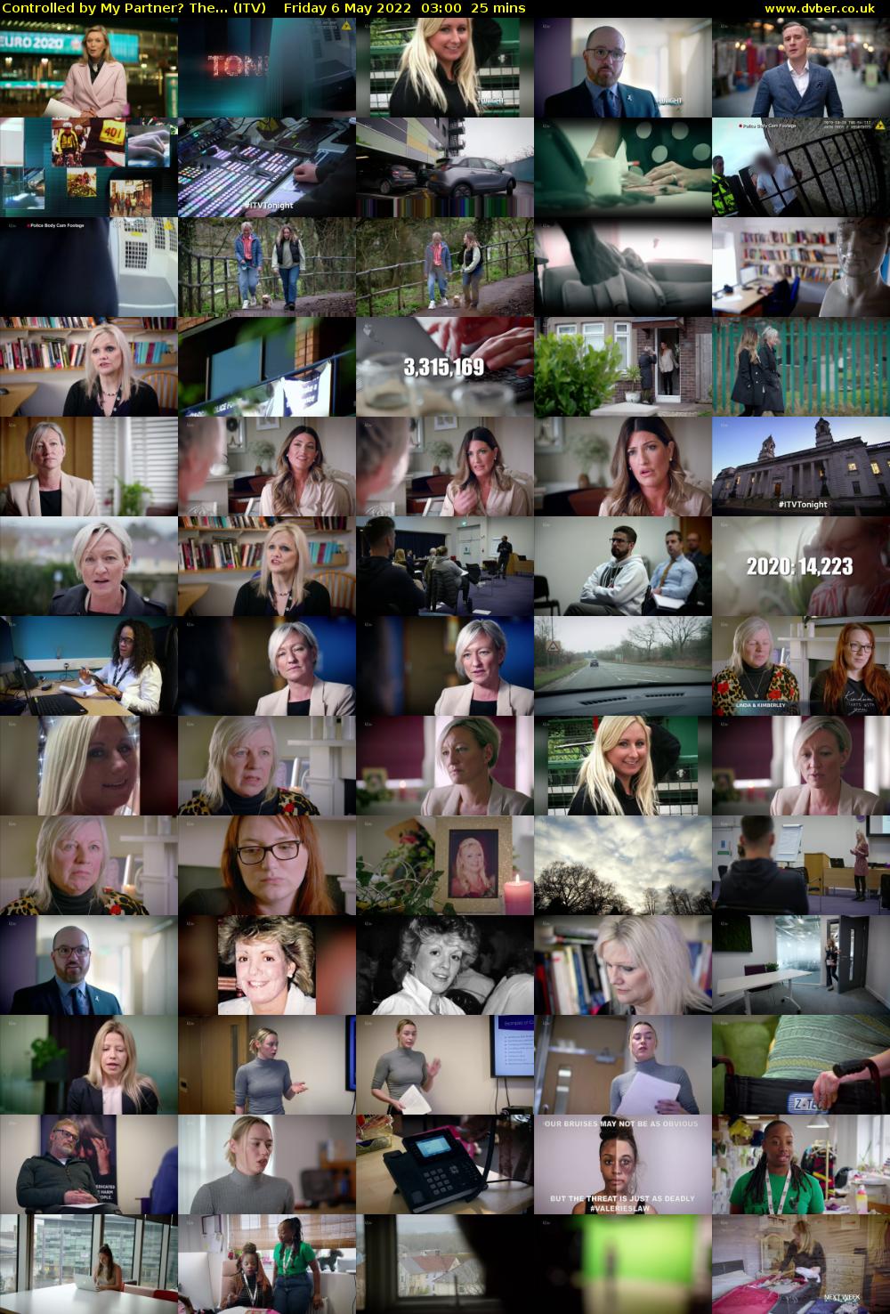 Controlled by My Partner? The... (ITV) Friday 6 May 2022 03:00 - 03:25