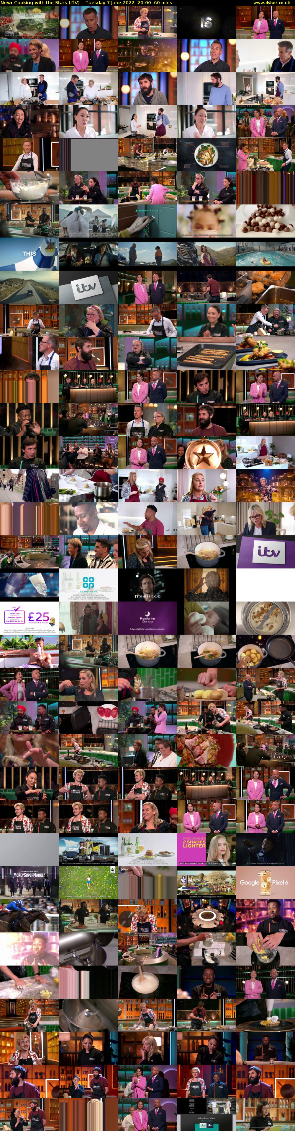 Cooking with the Stars (ITV) Tuesday 7 June 2022 20:00 - 21:00