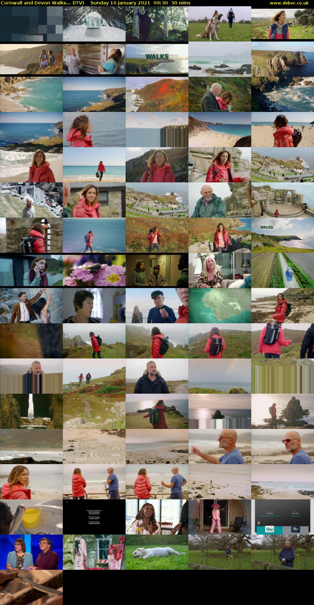 Cornwall and Devon Walks... (ITV) Sunday 10 January 2021 09:30 - 10:00