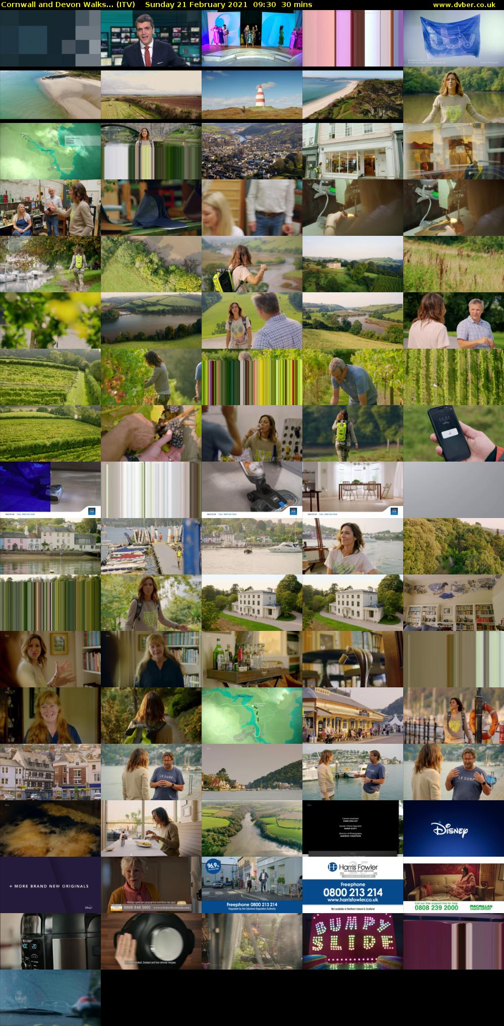 Cornwall and Devon Walks... (ITV) Sunday 21 February 2021 09:30 - 10:00