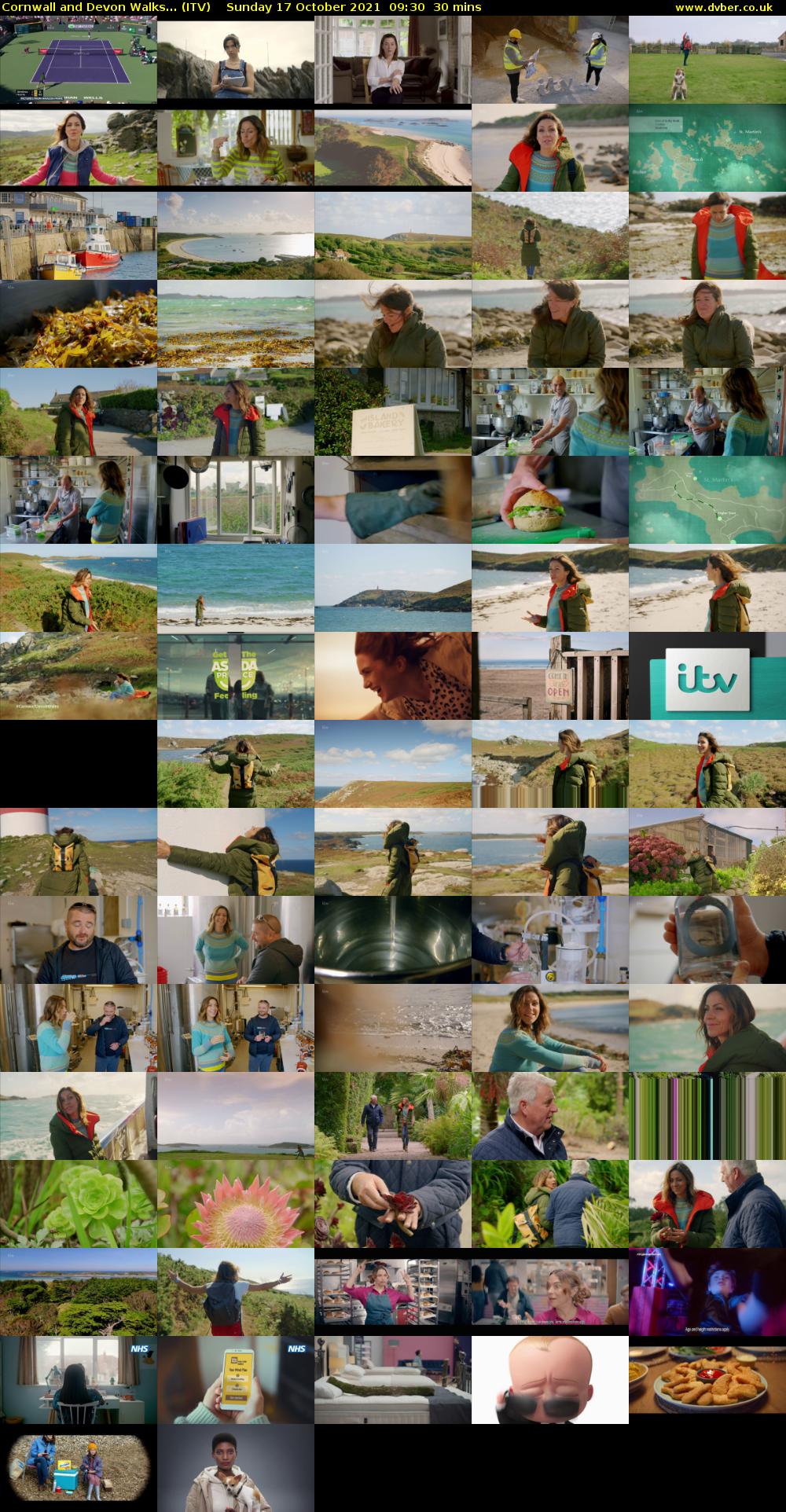 Cornwall and Devon Walks... (ITV) Sunday 17 October 2021 09:30 - 10:00